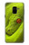 S0785 Green Snake Hülle Schutzhülle Taschen für Samsung Galaxy A8 (2018)