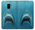 S0830 White Shark Hülle Schutzhülle Taschen für Samsung Galaxy A8 (2018)