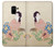 S0889 Japan Art Kimono Hülle Schutzhülle Taschen für Samsung Galaxy A8 (2018)