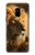 S1046 Lion King of Forest Hülle Schutzhülle Taschen für Samsung Galaxy A8 (2018)