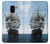 S1096 Sailing Ship in an Ocean Hülle Schutzhülle Taschen für Samsung Galaxy A8 (2018)