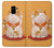 S1217 Maneki Neko Lucky Cat Hülle Schutzhülle Taschen für Samsung Galaxy A8 (2018)