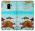 S1679 Starfish Sea Beach Hülle Schutzhülle Taschen für Samsung Galaxy A8 (2018)