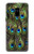S1965 Peacock Feather Hülle Schutzhülle Taschen für Samsung Galaxy A8 (2018)