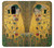 S2137 Gustav Klimt The Kiss Hülle Schutzhülle Taschen für Samsung Galaxy A8 (2018)