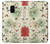 S2179 Flower Floral Vintage Art Pattern Hülle Schutzhülle Taschen für Samsung Galaxy A8 (2018)