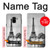 S2350 Old Paris Eiffel Tower Hülle Schutzhülle Taschen für Samsung Galaxy A8 (2018)