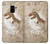 S2372 T-Rex Jurassic Fossil Hülle Schutzhülle Taschen für Samsung Galaxy A8 (2018)