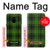 S2373 Tartan Green Pattern Hülle Schutzhülle Taschen für Samsung Galaxy A8 (2018)