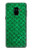 S2704 Green Fish Scale Pattern Graphic Hülle Schutzhülle Taschen für Samsung Galaxy A8 (2018)