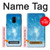 S2923 Frozen Snow Spell Magic Hülle Schutzhülle Taschen für Samsung Galaxy A8 (2018)
