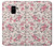 S3095 Vintage Rose Pattern Hülle Schutzhülle Taschen für Samsung Galaxy A8 (2018)