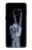 S3101 X-ray Peace Sign Fingers Hülle Schutzhülle Taschen für Samsung Galaxy A8 (2018)