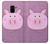 S3269 Pig Cartoon Hülle Schutzhülle Taschen für Samsung Galaxy A8 (2018)