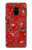 S3354 Red Classic Bandana Hülle Schutzhülle Taschen für Samsung Galaxy A8 (2018)