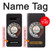 S0059 Retro Rotary Phone Dial On Hülle Schutzhülle Taschen für Samsung Galaxy S10 Plus