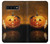 S1083 Pumpkin Spider Candles Halloween Hülle Schutzhülle Taschen für Samsung Galaxy S10 Plus