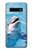 S1291 Dolphin Hülle Schutzhülle Taschen für Samsung Galaxy S10 Plus