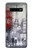 S1295 Eiffel Painting of Paris Hülle Schutzhülle Taschen für Samsung Galaxy S10 Plus