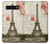 S2108 Eiffel Tower Paris Postcard Hülle Schutzhülle Taschen für Samsung Galaxy S10 Plus