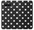 S2299 Black Polka Dots Hülle Schutzhülle Taschen für Samsung Galaxy S10 Plus
