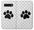 S2355 Paw Foot Print Hülle Schutzhülle Taschen für Samsung Galaxy S10 Plus