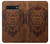 S2529 Leo Zodiac Tattoo Brown Graphic Print Hülle Schutzhülle Taschen für Samsung Galaxy S10 Plus