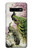 S2773 Peacock Chinese Brush Painting Hülle Schutzhülle Taschen für Samsung Galaxy S10 Plus
