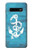 S3053 Marine Anchor Blue Hülle Schutzhülle Taschen für Samsung Galaxy S10 Plus