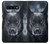 S3168 German Shepherd Black Dog Hülle Schutzhülle Taschen für Samsung Galaxy S10 Plus