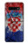S3313 Croatia Flag Vintage Football Graphic Hülle Schutzhülle Taschen für Samsung Galaxy S10 Plus