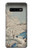 S3350 Utagawa Hiroshige Drum Bridge Yuhi Hill in Meguro Hülle Schutzhülle Taschen für Samsung Galaxy S10 Plus