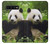 S1073 Panda Enjoy Eating Hülle Schutzhülle Taschen für Samsung Galaxy S10