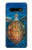 S1249 Blue Sea Turtle Hülle Schutzhülle Taschen für Samsung Galaxy S10