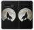 S1981 Wolf Howling at The Moon Hülle Schutzhülle Taschen für Samsung Galaxy S10