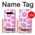 S2214 Pink Lips Kisses Hülle Schutzhülle Taschen für Samsung Galaxy S10