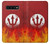 S2803 Fire Red Devil Spear Symbol Hülle Schutzhülle Taschen für Samsung Galaxy S10