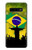 S2981 Brazil Football Soccer Copa 2016 Hülle Schutzhülle Taschen für Samsung Galaxy S10