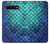 S3047 Green Mermaid Fish Scale Hülle Schutzhülle Taschen für Samsung Galaxy S10