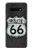 S3207 Route 66 Sign Hülle Schutzhülle Taschen für Samsung Galaxy S10