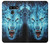 S0752 Blue Fire Grim Wolf Hülle Schutzhülle Taschen für LG G8 ThinQ