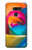 S1671 Rainbow Colorful Rose Hülle Schutzhülle Taschen für LG G8 ThinQ