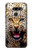 S1932 Blue Eyed Leopard Hülle Schutzhülle Taschen für LG G8 ThinQ
