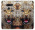 S1932 Blue Eyed Leopard Hülle Schutzhülle Taschen für LG G8 ThinQ