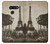 S2174 Eiffel Tower Vintage Paris Hülle Schutzhülle Taschen für LG G8 ThinQ