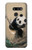 S2210 Panda Fluffy Art Painting Hülle Schutzhülle Taschen für LG G8 ThinQ