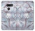 S2316 Dark Blue Marble Texture Graphic Print Hülle Schutzhülle Taschen für LG G8 ThinQ