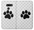 S2355 Paw Foot Print Hülle Schutzhülle Taschen für LG G8 ThinQ