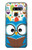 S2521 Cute Nerd Owl Cartoon Hülle Schutzhülle Taschen für LG G8 ThinQ