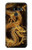 S2804 Chinese Gold Dragon Printed Hülle Schutzhülle Taschen für LG G8 ThinQ